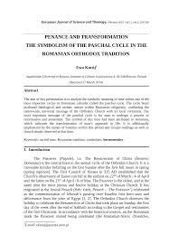 Aceasta zi istorica, in comunism, era sarbatorita cu mare fast de catre regim. Pdf Penance And Transformation The Symbolism Of The Paschal Cycle In The Romanian Orthodox Tradition