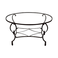 Assembly of items with your existing furniture headboards bed frames table tops table bases etc not included. 82 Off Pier 1 Pier 1 Glass Top Brown Oval Coffee Table Tables