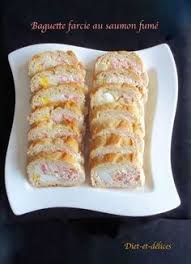 Baguette Farcie Au Saumon Fume Baguette Farcis Recette Apero Facile Recette