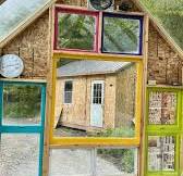 Using Sliding Glass Doors as Greenhouse Roof