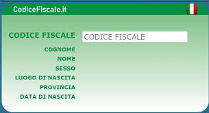 La sequenza di 16 caratteri codifica il cognome. Codice Fiscale Inverso Trovare Nome Cognome Altri Dati Con Codice Fiscale