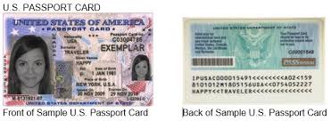 Ahh, i think i remember now. U S Passports The Basics