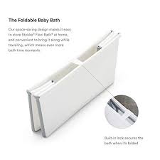 The included stokke flexi bath newborn insert fits inside, enabling you to give your newest darling a comfortable, safe place to rest during. Stokke Flexi Bath White Foldable Baby Bathtub Lightweight Durable Easy To Store Convenient To Use At Home Or Traveling Best For Newborns Babies Up To 48 Months Pricepulse