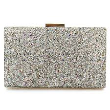 Details about product magicyz bolso de noche para mujer, negro/plateado, bolsos para fiesta de boda, diamantes de imitación, embragues, adorno de cristal, bolsos de mano dorados are here Bolsos De Fiesta Plateados Tusmaletas Net