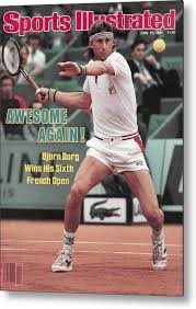 We make underwear and sportswear designed to make you active and attractive. Sweden Bjorn Borg 1981 French Open Sports Illustrated Cover Metal Print By Sports Illustrated