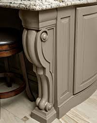 In this kitchen renovation we installed medallion silverline lancaster cherry cabinets with chestnut stain accented with a medallion gold potters mill cherry mission arched valance 4x60 with chestnut stain accented with amerock caramel bronze pull. Traditional Cherry Cabinets With Medium Brown Painted Island Crystal Cabinets