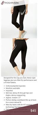 New Stylish Nike Capri Legging New With Tag Never Worn Nike Leggings Nike Pants Leggings Nike Capris Capri Leggings Leggings Are Not Pants