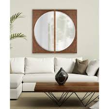 A long rectangular panel mirror like the pao wall mirror, is an inviting accent for your coziest rooms. Abie Modern Contemporary Beveled Frameless Accent Mirror Reviews Allmodern In 2021 Wooden Wall Panels Wood Panel Walls Wall Paneling