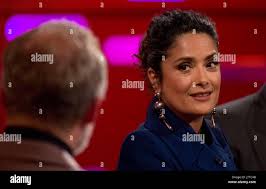 Salma hayek during filming graham hi-res stock photography and images