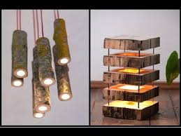 تصاميم مدهشة لمصابيح مصنوعة من الخشب youtube