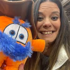 THE BLUE LINE STITCHERS! Kim Meek and...