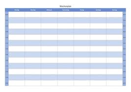 Hier können sie kostenlos ausrechnen, wie viel kindesunterhalt sie für ein kind oder mehrere kinder zahlen müssen. Wochenplan Vorlage Excel Kostenlos Downloaden