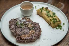 What makes the vegan mushroom gravy stand apart from others is the flavor it gets from the dried porcini mushrooms. Ribeye Steak With Mushroom Sauce And Potato Gratin Picture Of Gazelli Cafe Baku Tripadvisor