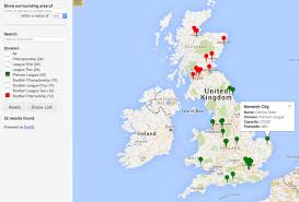 free tools to quickly show postcode data on a map data in