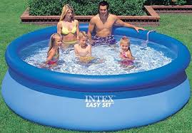Intex Aufstellpool Easy Set Pools Blau O 366 X 91 Cm Baden Badespass Schwimmen Schwimmbadzubehor Schwimmartikel Kaufen Badea Pool Hallenbad Schwimmbader