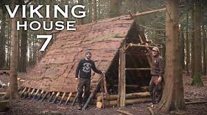 It was a place that was always buzzing with life, the dogs were chasing the sheep, the chickens were clucking, and the people were busy working and talking with. Viking Camp First Night In The Viking House Bushcraft Project Part 7 Youtube