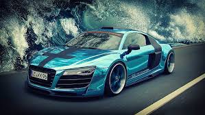 Audi r8 girls wallpaper hd. Audi 666 Cars Hd Wallpaper Blue And Black Audi R8 Coupe Wallpaperbetter