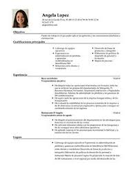 Contemporaneo Formato De Curriculum Vitae Ejemplos De Curriculum Vitae Formato Curriculum