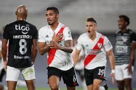 Agustín palavecino drew gallardo's men level with both sides reduced to ten men. River Plate Vencio 2 1 A Junior Al Que No Le Pitaron Una Pena Maxima A Favor En El Primer Tiempo Infobae