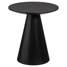 bijzettafel cone zwart kopen bestel online of kom naar een van onze winkels kwantum daar woon je beter van bijzettafel bijzettafeltjes tafel kopen