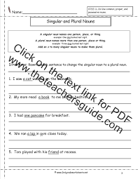 Singular And Plural Sentences Worksheets Pdf Kids Activities