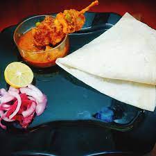 Kathi Kabeb With Rumali Roti Rumali Roti Food Roti