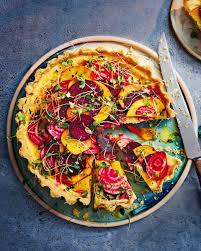 Goat S Cheese And Marinated Beetroot Quiche Recipe Delicious Magazine Recipe Beetroot Recipes Quiche Recipes Beetroot