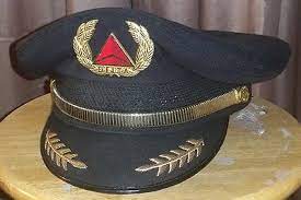 Delta Airlines Pilot Hat Cap Pin Badge Wings Premiere Hat Co 7 3 8 Nice Delta Airlines Delta Airlines Pilot Hat Delta