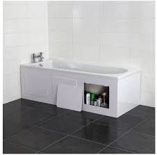 White wood storage bath panel. Croydex Acrylic Bath Front Storage Panel Gloss White 1700 X 500 X 25mm Adjustable With All Fixings Wb715122 Amazon De Baumarkt