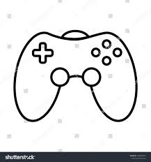 Game Room Linear Icon Gamepad Video Game Controller Recreation Area Esports Competition Joystick Thi Line Illustration Outline Drawings Competition Games See more ideas about joystick, atari joystick, game controllers. game room linear icon gamepad video