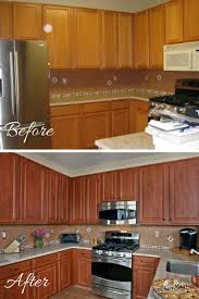 As seen in the photograph above, this kitchen had dark, heavily lacquered cabinets. Once Again Cabinet Refacing Transforms The Kitchen Want To Know More About Cabinet Refacing Kitchen Cabinets Refacing Kitchen Cabinets Cost Cabinet Refacing