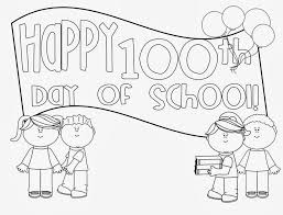 This freebie is a sample from the complete set of 100th day activities and printables pack you might like! New Happy 100th Day Coloring Pages Halo Coloring