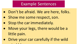 Imperative sentence examples with contexts. Imperative Sentence Definition Imperative Sentence 100 Examples Lessons For English
