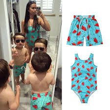 Promotion starts july 12, 2021, at 12:00 am est and ends august 13, 2021, at 11:59 pm est. Mom And Son Matching Bathing Suits Shop Clothing Shoes Online