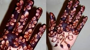 Easy Beautiful Front Hand Bharwa Mehndi Design Latest New Bharwa Mehndi Design 2019 Youtube Di 2020 Mehndi Designs Desain Henna Mehndi