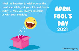 The wonderful occasion to share laugh with your family and friends by sending them april fools day messages and wishing them with april fool's text pranks.best of april fool jokes and april fool's day wishes that promise a great laugh and lots of smiles on all the faces. April Fool Funny Jokes Images April Fools Pranks