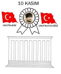 10 Kasim Anitkabir Boyama Etkinligi Okul Oncesi Okul Boyama Sayfalari