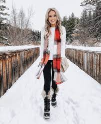 Festive Snowy Outfit Cold Weather Outfits Fall Winter Fashion Trends Snow Day Outfit
