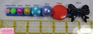 bubblegum bead size comparison chart