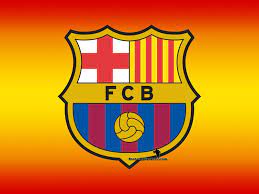Barcelona logo png the logo of the football club barcelona comprises several heraldic symbols with a long and interesting history. Fc Barcelona Cartoon Logo Fc Barcelona Logo Wallpaper 1600x1200 Wallpapertip