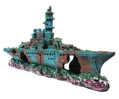 The most common betta fish decor material is paper. Slocme Aquarium Shipwreck Decorations Fish Tank Ornaments Resin Material Sunken Ship Decorations Eco Friendly For Freshwater Saltwater Aquarium Betta Fish Decorations Buy Online In Guam At Guam Desertcart Com Productid 104837173