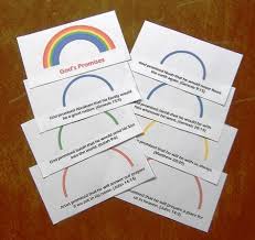 Rainbow Promise Booklet Bible Craft Acitvity Bible Lessons For Kids Sunday School Lessons Sunday School Crafts