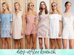 Wedding Brunch Dresses For Guest Kick Back Relax And Pass The Pancakes A Post Wedding Brunch Is The Wedding Attire Guest Casual Wedding Attire Brunch Dress