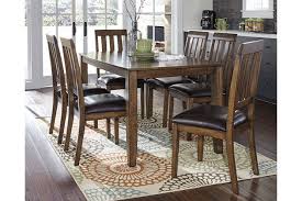 Puluxy Dining Room Table And Chairs Set Of 7 By Ashley Homestore Brown Dining Room Sets Pub Table And Chairs Pub Table Sets