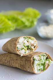 16 Make Ahead Cold Lunch Ideas To Prep For Work This Week Food Cold Lunches Chicken Caesar Wrap