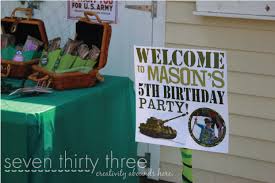 Kids army is your one stop shop for camouflage birthday party supplies. Army Themed Birthday Party Inspiration Made Simple