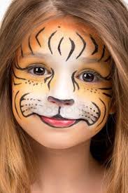 Face Painting Tiger Stock Photo Face Painting Easy Tiger Face Paints Face Painting