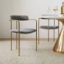 Fancy Restaurant Grade Chairs With Wood Frame from www.westelm.com