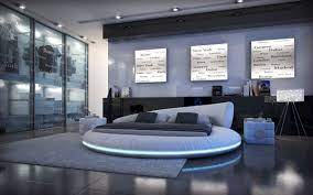 Erstellen sie ihr designer lederbett von nativo™ möbel nach ihren wünschen. Modernes Designer Bett Mezzo Das Polsterbett Mit Led Beleuchtung