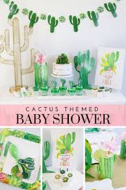 Throw Your Own Cactus Themed Baby Shower With Tips And Tricks From Michelle Of Michelle S Party Plan It Do Taco Baby Shower Baby Shower Diy Baby Shower Themes